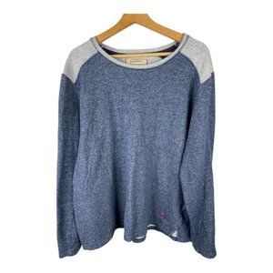 Mens Casual Knit Pullover Fleece Lined Sweater Sweatshirt size XL